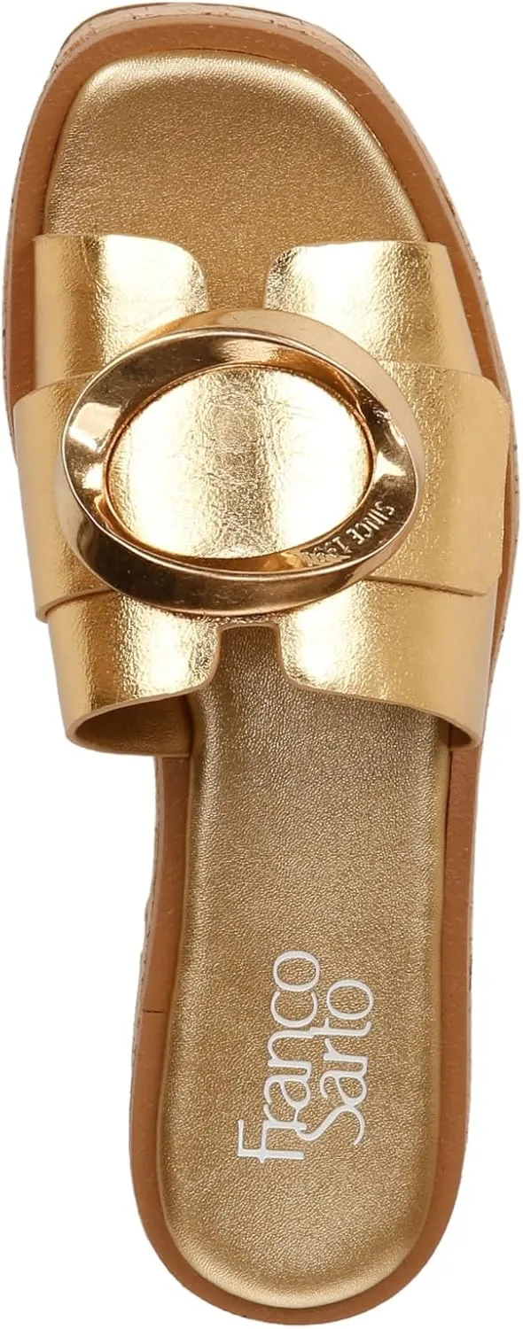 Franco Sarto Women's Hoda Cork Platform Slide Sandals