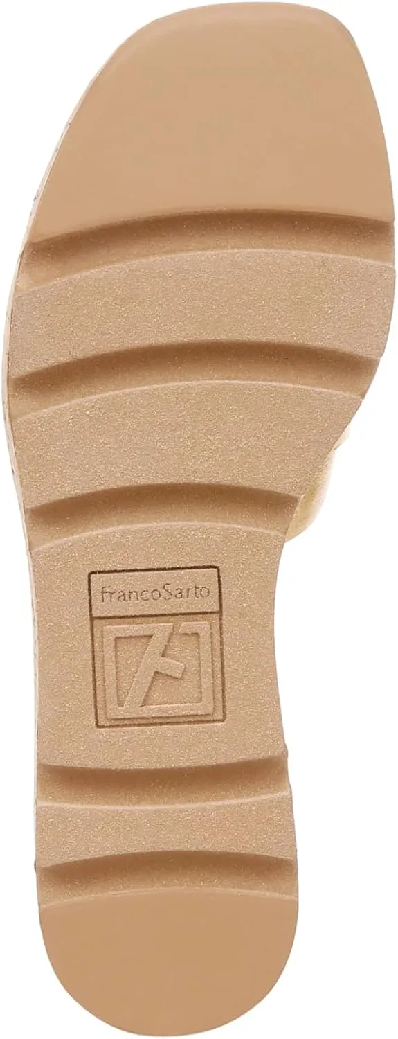 Franco Sarto Women's Hoda Cork Platform Slide Sandals