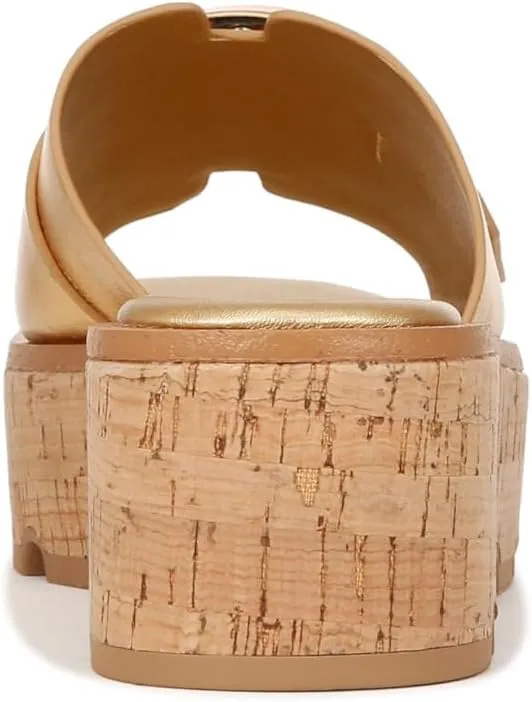 Franco Sarto Women's Hoda Cork Platform Slide Sandals
