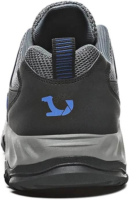 GEXECEUSS Hiking Shoes Men Lightweight Outdoor Wading Breathable Sneakers Low-Top Anti Slip Shock Absorption Camping Walking Shoes