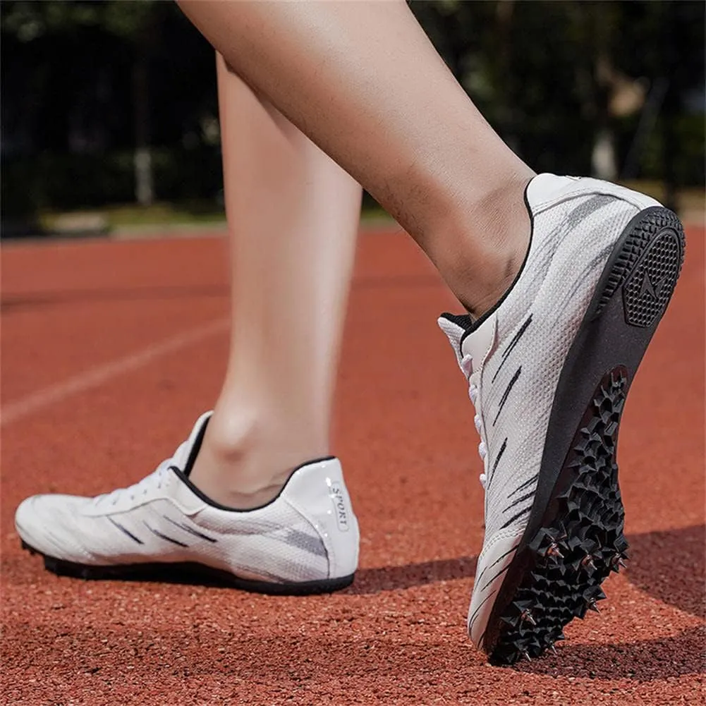 GEXECEUSS Mens Track and Field Shoes for Running Training - Youth Racing Spike Shoes - Professional Sprint Sport Sneakers