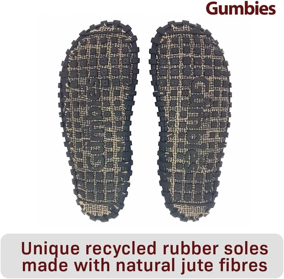 Gumbies Scrambler Unisex Sandals with Recycled Straps and Recycled Rubber Sole - Comfort Guaranteed