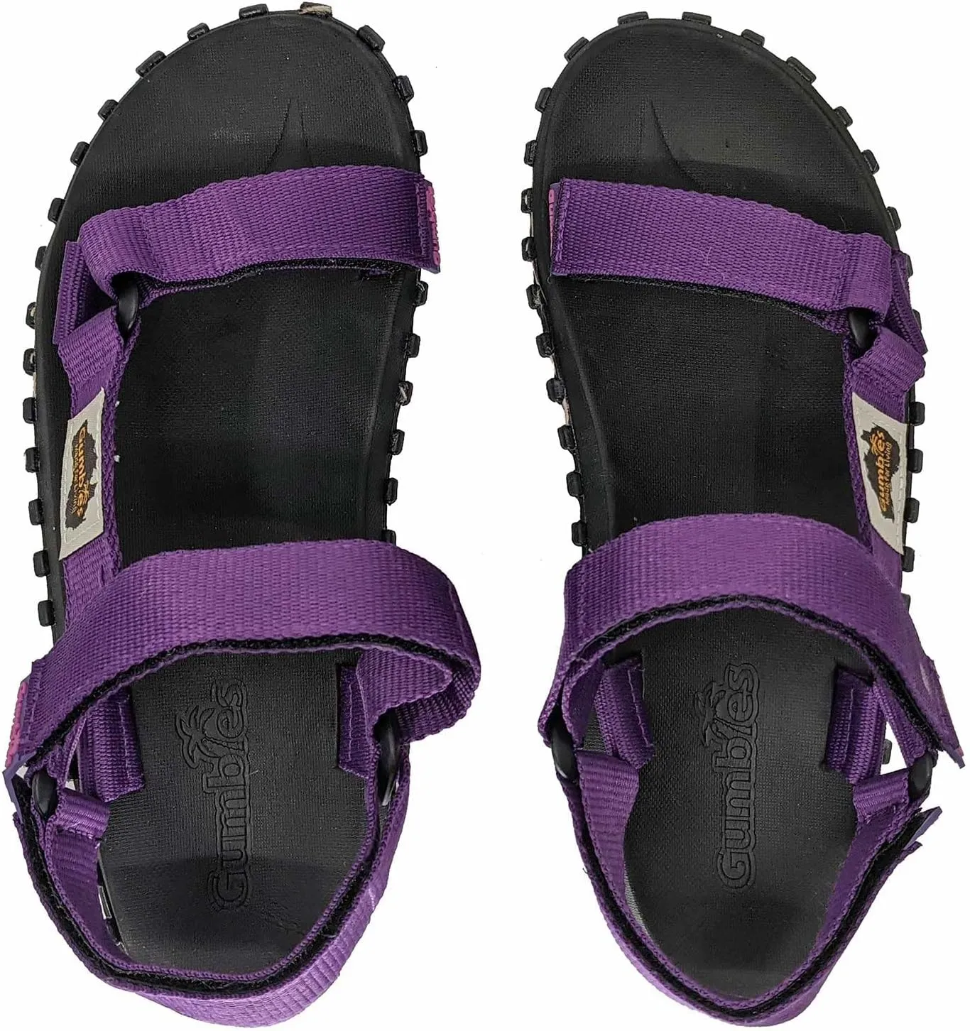 Gumbies Scrambler Unisex Sandals with Recycled Straps and Recycled Rubber Sole - Comfort Guaranteed