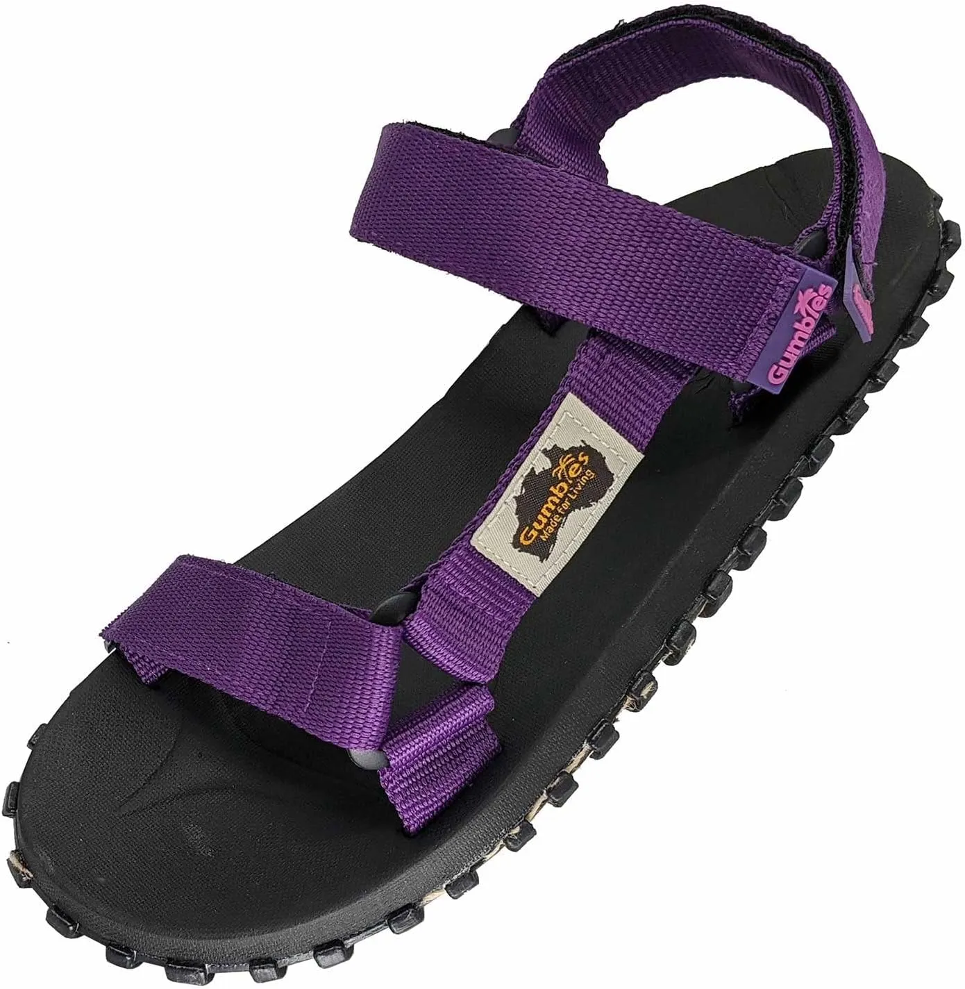 Gumbies Scrambler Unisex Sandals with Recycled Straps and Recycled Rubber Sole - Comfort Guaranteed