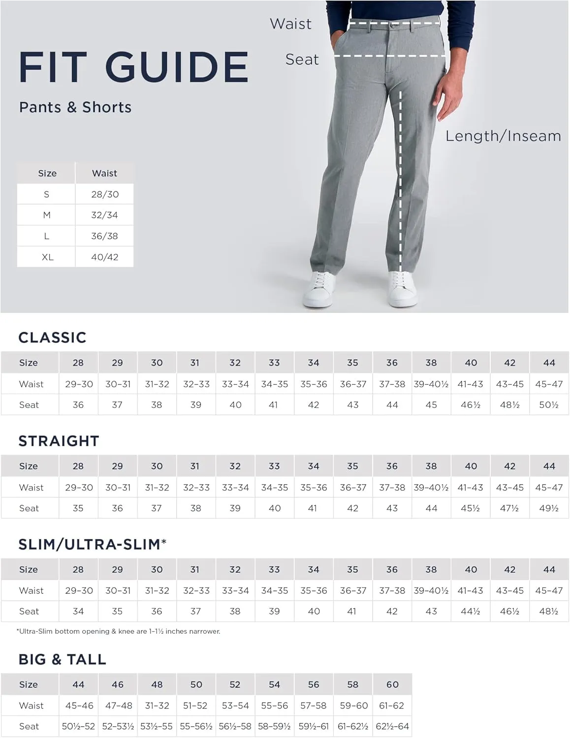 Haggar Men's Cool 18 Pro Classic Fit Pleat Front Dress Casual Stretch Golf Pant (Regular and Big & Tall Sizes)