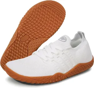 Hike Barefoot Shoes Wide Toe Box Shoes for Women Men Footwear, Minimalist Zero Drop Non-Slip Walking Sneakers, Lightweight Comfortable Casual Shoe Training Running Gym Fashion Sneakers