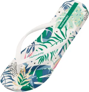 Hotmarzz Women's Flip Flops Bohemia Floral Print Sandals Beach Slippers