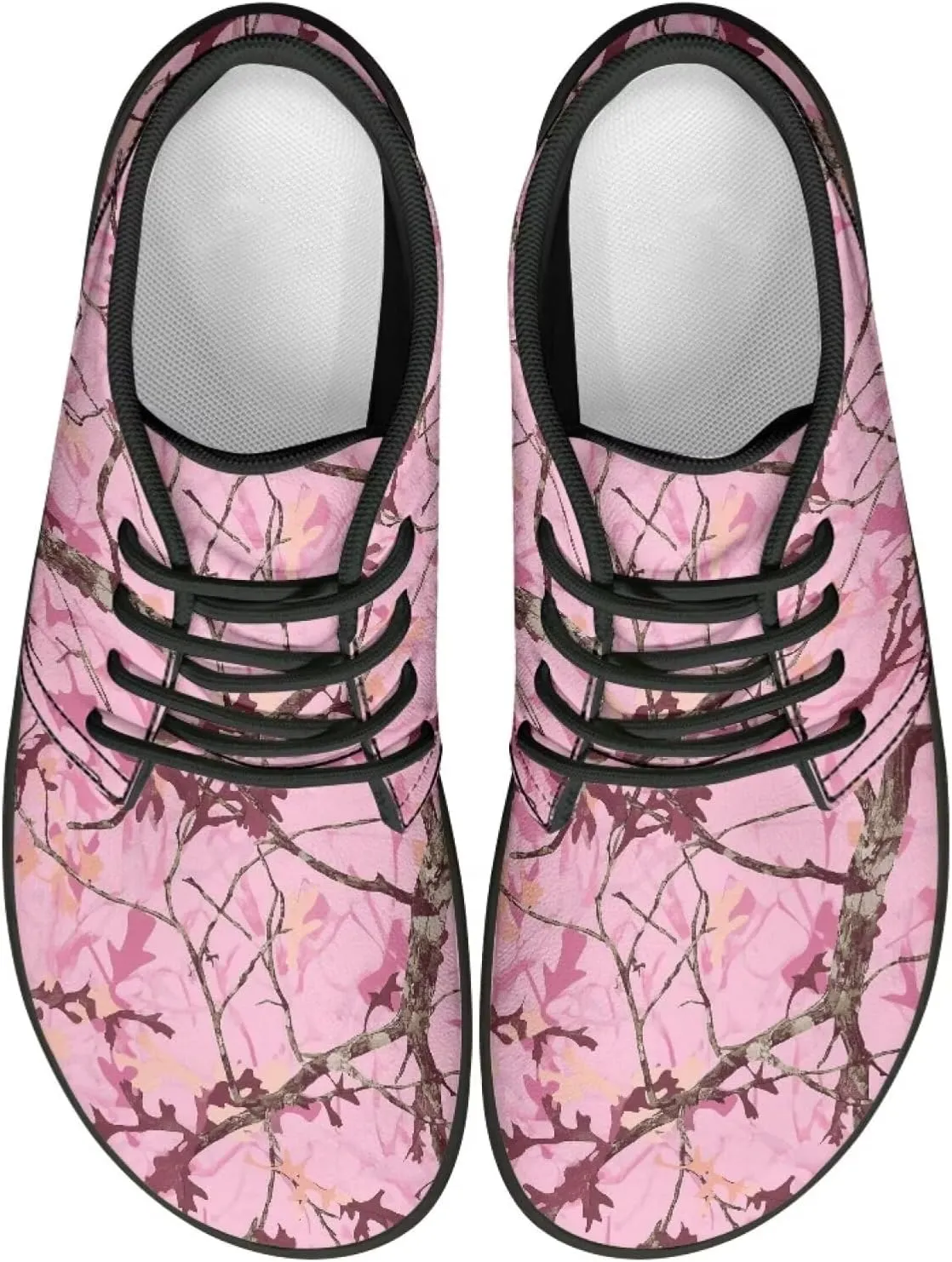 Howilath Barefoot Sneakers Men Slip On Wide Toe Walking Shoes with Zero Drop Sole Low Top Running Shoes