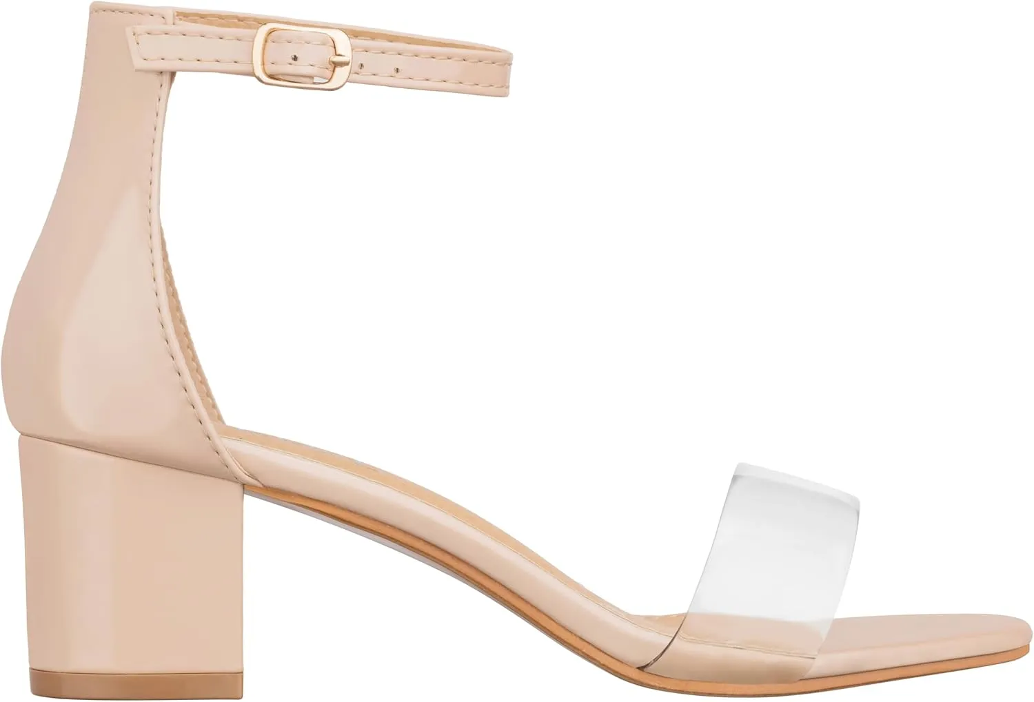 ILLUDE Women’s Fashion Ankle Strap Kitten Heel Sandals - Adorable Cute Low Block Heel – Jasmine