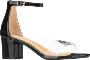 ILLUDE Women’s Fashion Ankle Strap Kitten Heel Sandals - Adorable Cute Low Block Heel – Jasmine
