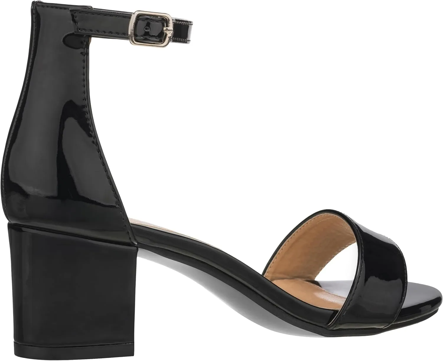 ILLUDE Women’s Fashion Ankle Strap Kitten Heel Sandals - Adorable Cute Low Block Heel – Jasmine