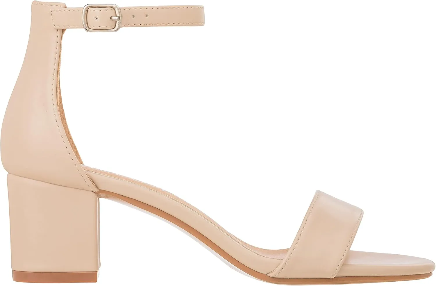 ILLUDE Women’s Fashion Ankle Strap Kitten Heel Sandals - Adorable Cute Low Block Heel – Jasmine