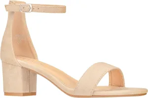 ILLUDE Women’s Fashion Ankle Strap Kitten Heel Sandals - Adorable Cute Low Block Heel – Jasmine