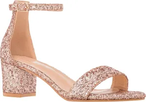 ILLUDE Women’s Fashion Ankle Strap Kitten Heel Sandals - Adorable Cute Low Block Heel – Jasmine