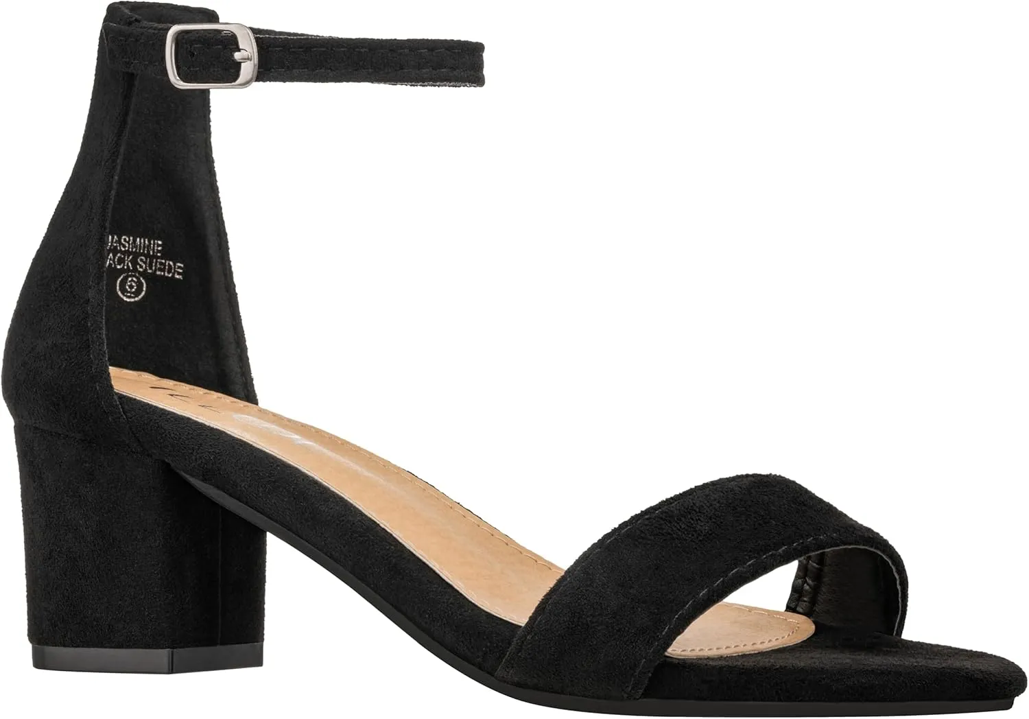 ILLUDE Women’s Fashion Ankle Strap Kitten Heel Sandals - Adorable Cute Low Block Heel – Jasmine