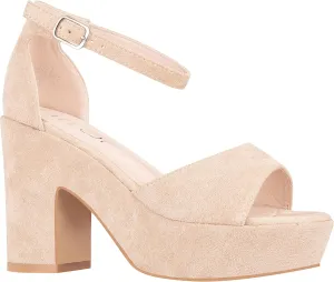 ILLUDE Women's Platform Heels Sandals Ankle Strap Block Chunky Heel Open Toe Platform Wedge Sandals – Cleo