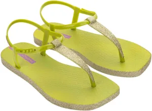 Ipanema Class Edge Glow Womens Sandals - Comfy Stylish Glitter T-Strap Thong Sandals, Adjustable Ankle Strap, Summer Dress Sandals, Dressy Sandals for Women, Flat Sandals