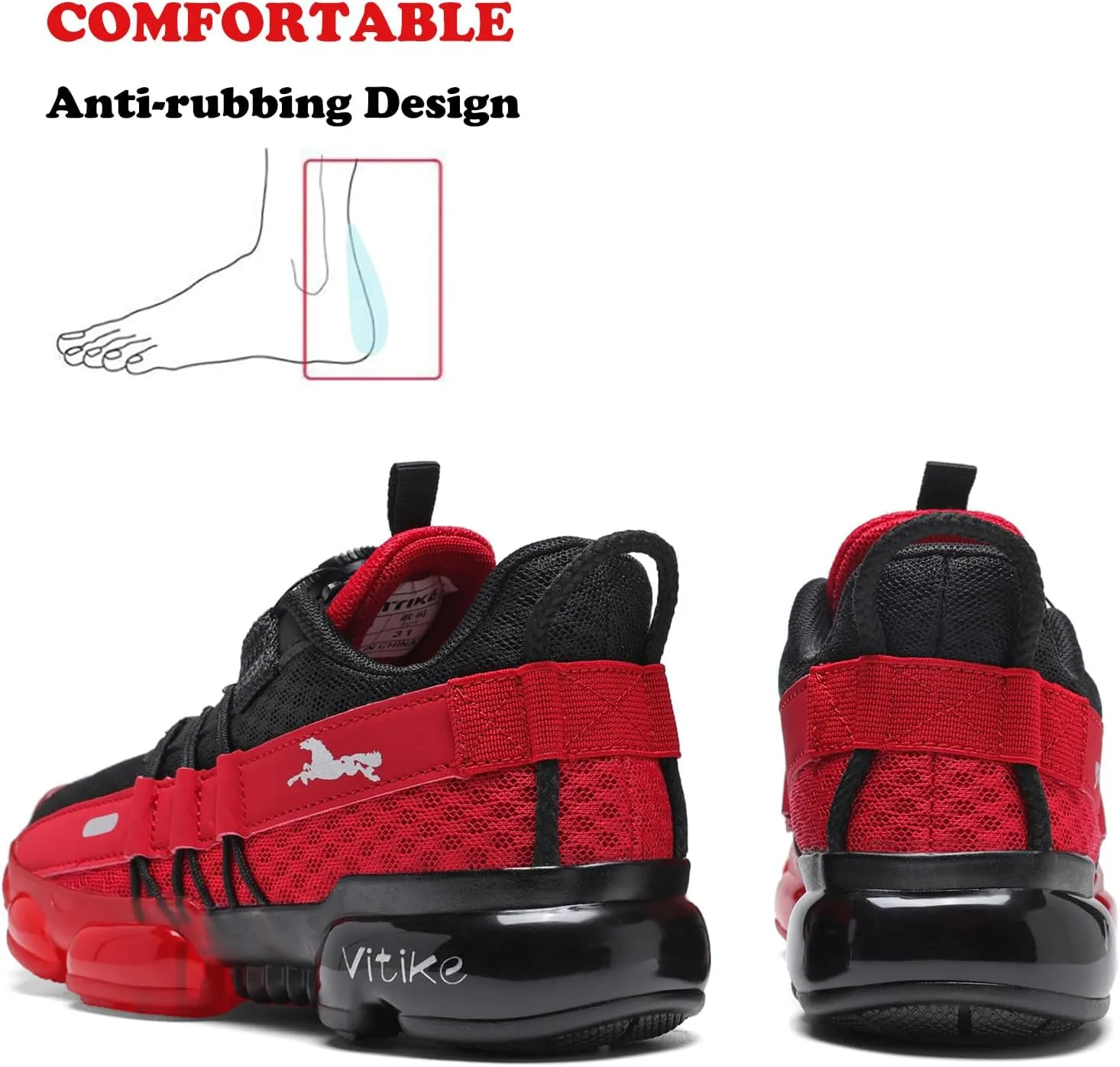 Kids Sneakers Boys Girls Running Tennis Shoes Athletic Sports Casual