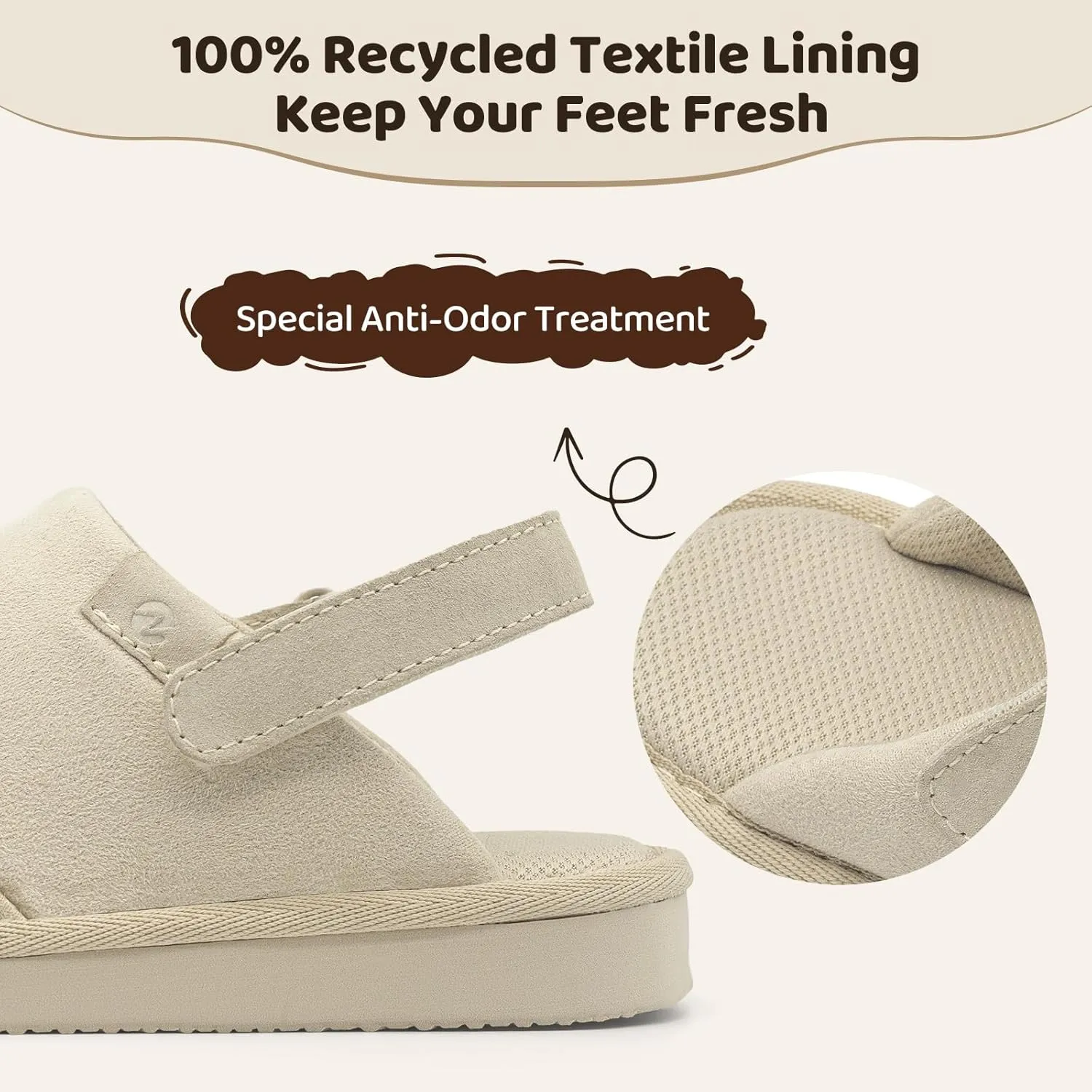 Kids Suede Clogs Girls Boys Clogs Slip On Sandals with Adjustable Strap for Children, Classic Toddler Slippers Non-Slip, Soft Textile Lining, Suede Mules for Indoor and Outdoor