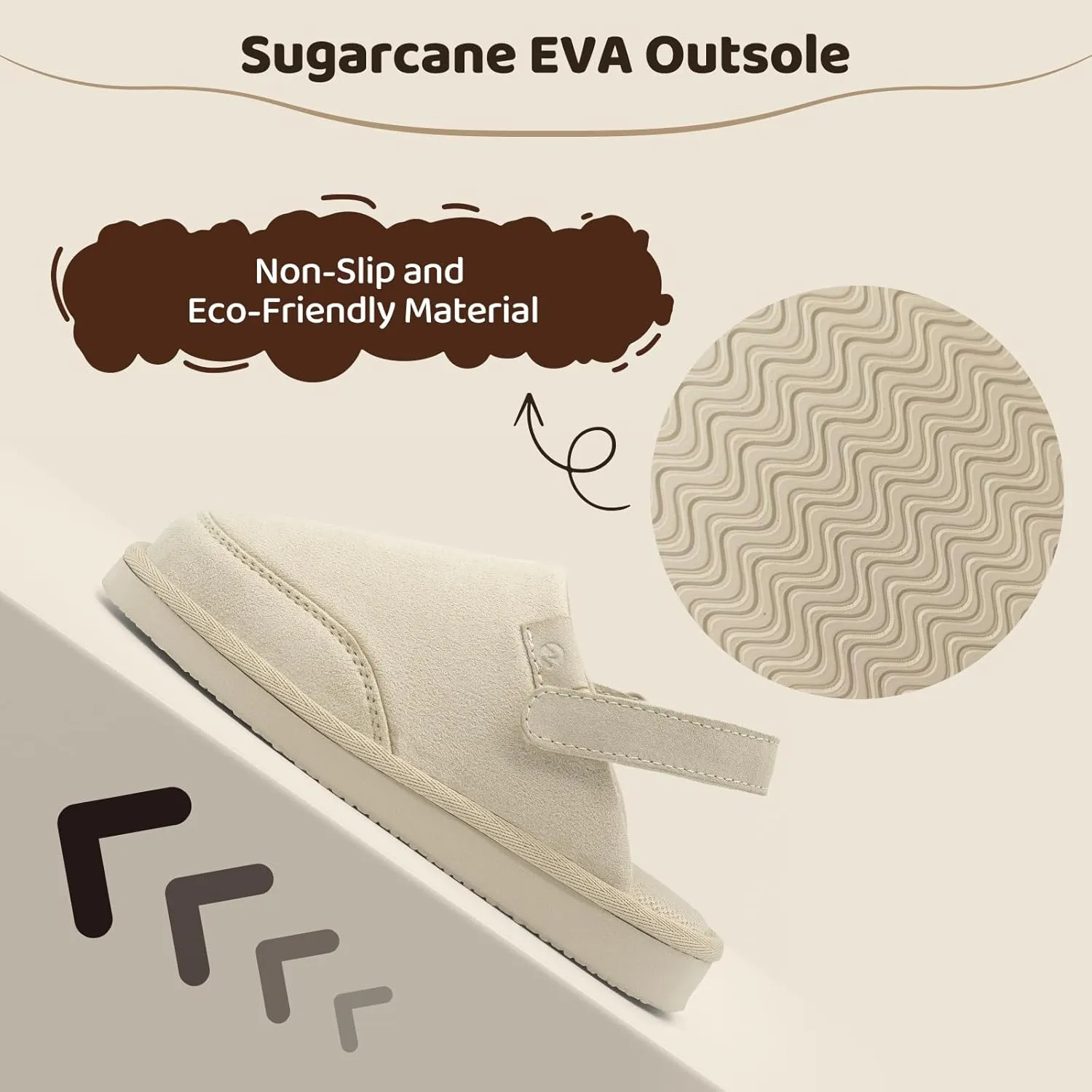 Kids Suede Clogs Girls Boys Clogs Slip On Sandals with Adjustable Strap for Children, Classic Toddler Slippers Non-Slip, Soft Textile Lining, Suede Mules for Indoor and Outdoor
