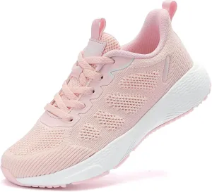 Lamincoa Women's Walking Shoes Running Lightweight Sneakers Comfortable Tennis Athletic Shoes Outdoor Gym Sport Workout