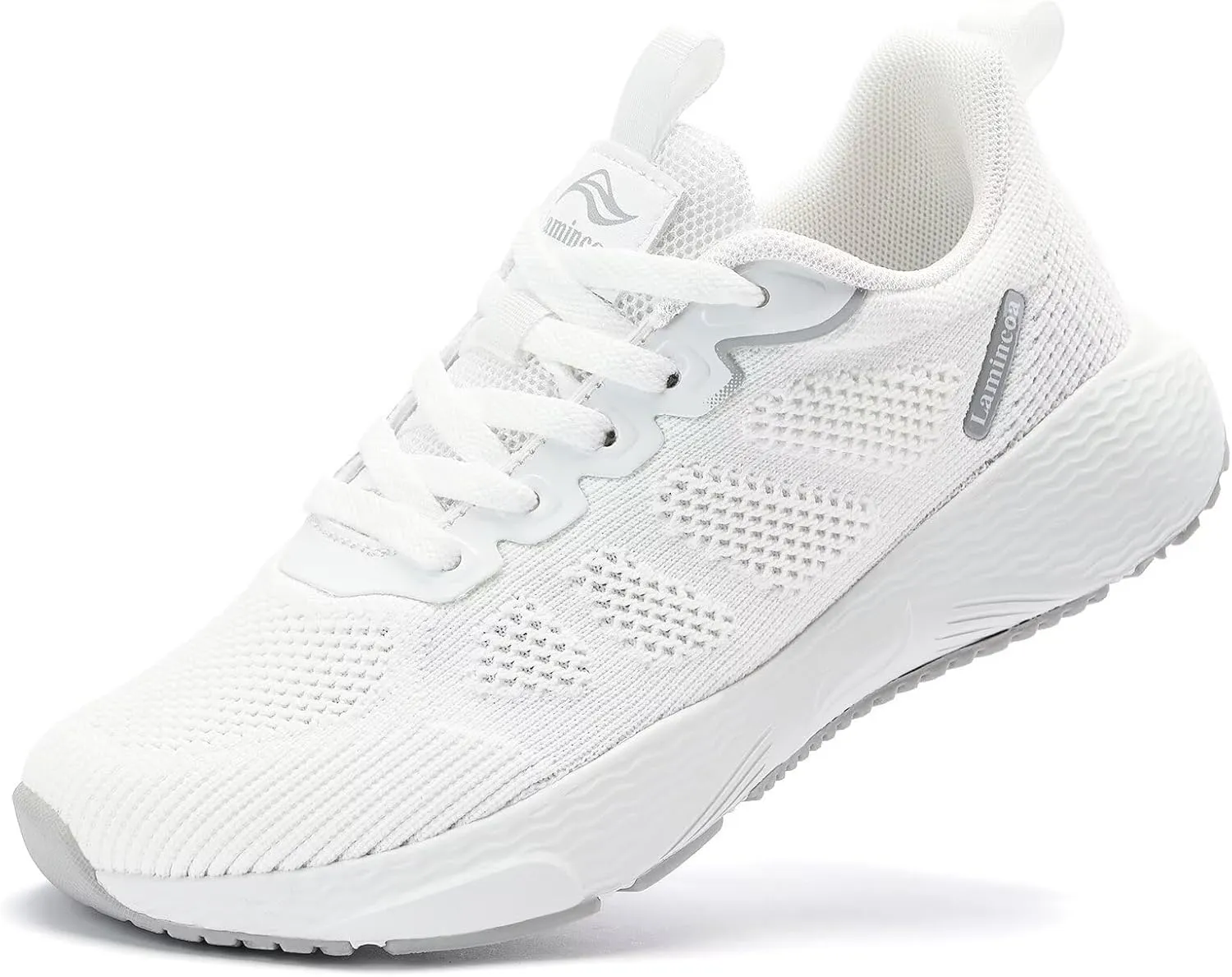 Lamincoa Women's Walking Shoes Running Lightweight Sneakers Comfortable Tennis Athletic Shoes Outdoor Gym Sport Workout