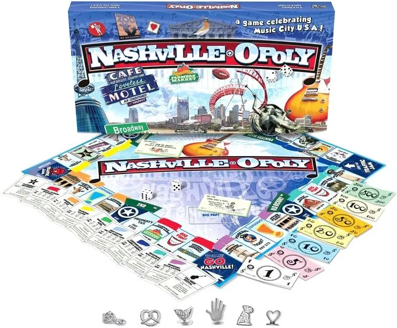 Late for the Sky Nashville-Opoly, Small