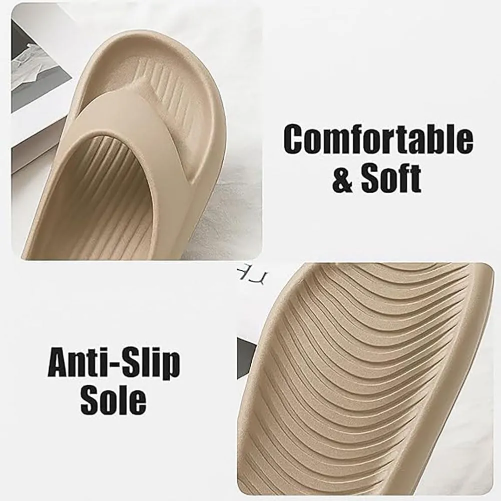 LOSD Pillow Arch Support Flip Flops for Women Men, 2025 Non Slip Soft Comfortable Walking Platform Sandals Beach Shoes