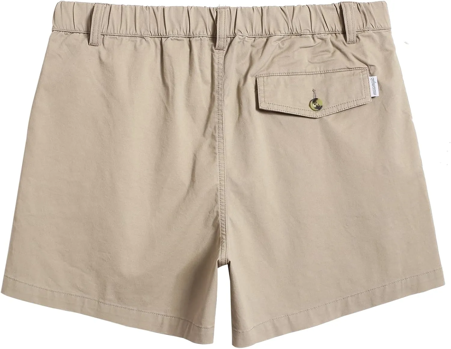maamgic Mens Shorts Casual 4 Inch Cotton Casual Shorts for Men Elastic Waistband Mens Casual Shorts Daily Wear