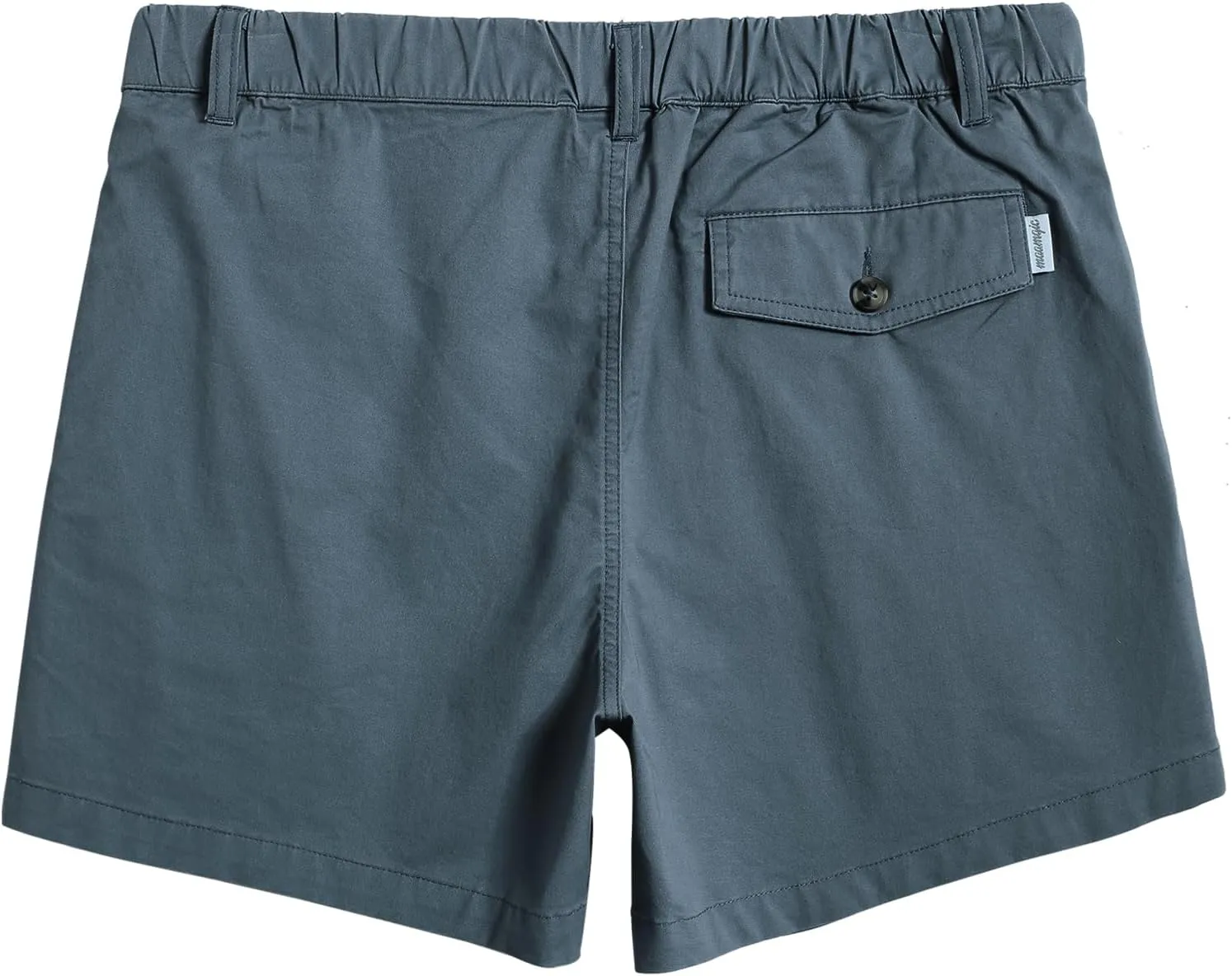 maamgic Mens Shorts Casual 4 Inch Cotton Casual Shorts for Men Elastic Waistband Mens Casual Shorts Daily Wear