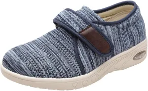 Mei MACLEOD Women's Extra Wide Shoes with Adjustable Strap Wide Width Sneakers Arthritis Edema Walking Shoes for Elderly Diabetic