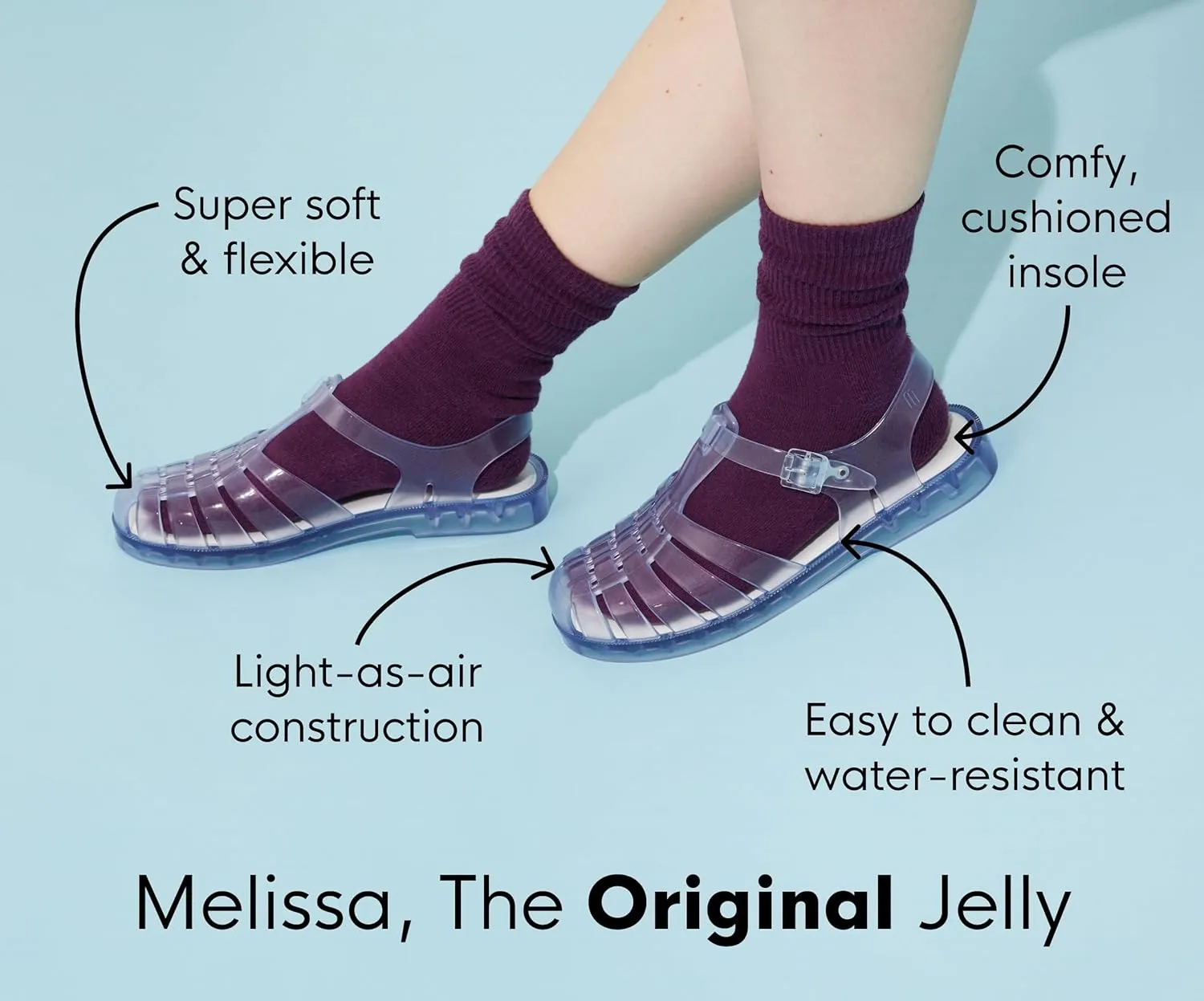 Melissa Sun Downtown Platform Sandals - Fashion Sandals for Women - Versatile Summer Sandals - Beach to Dinner Style - Bubblegum Scented Sole