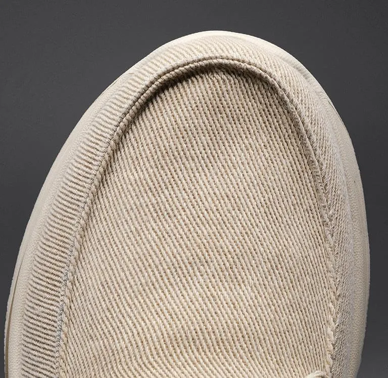 Men Canvas Wide Width Walking Sneakers,Casual Non Slip Lightweight Arch Support Fashion Sneakers Boat Shoes Orthopedic Shoes
