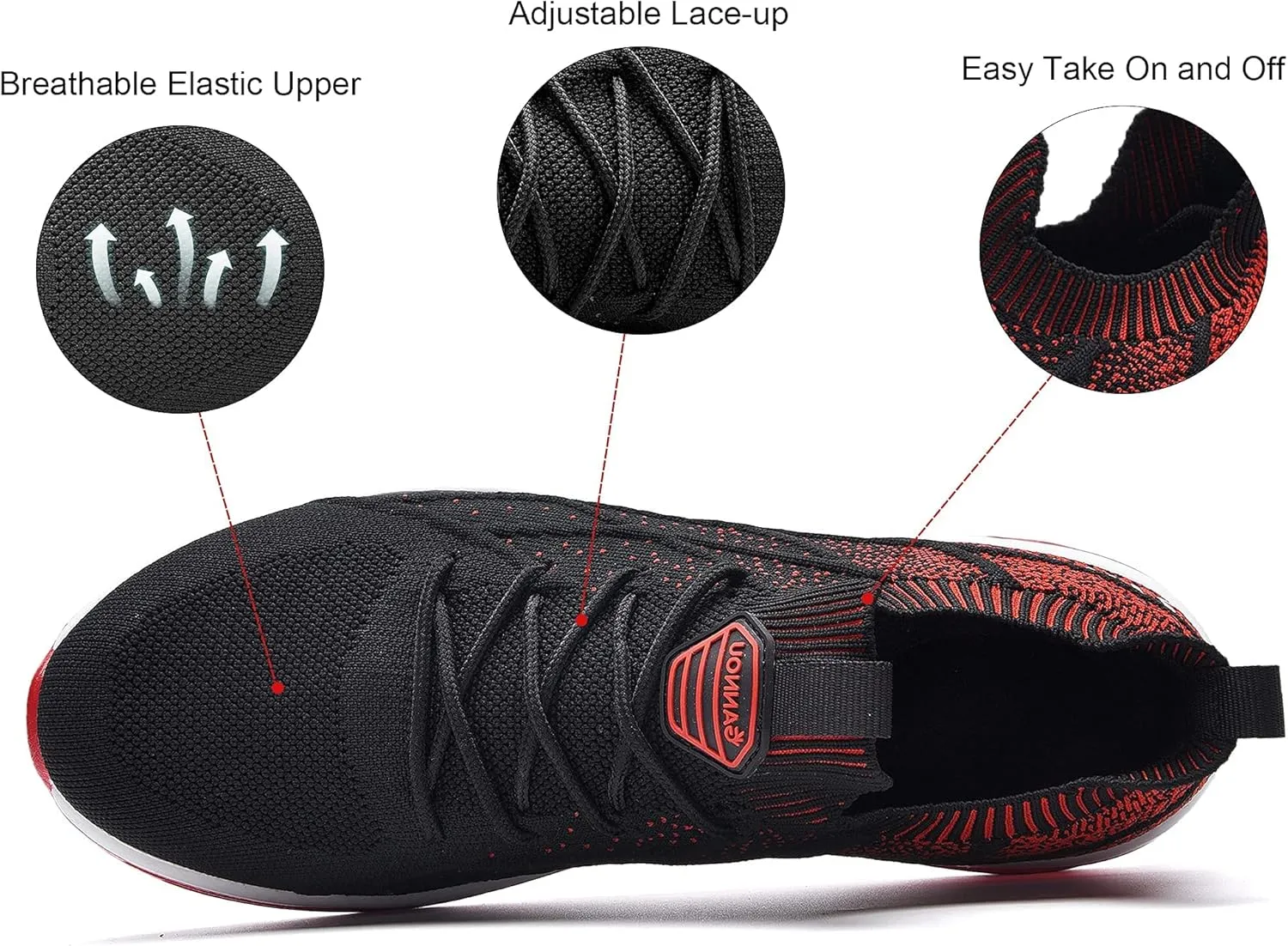 Mens Air Running Shoes Athletic Tennis Sneakers US 7.5-US 13…