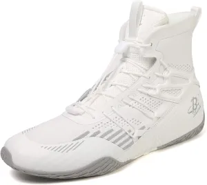 Men's Boxing Shoes Wrestling Shoes High Top Fitness Sneakers Fighting Shoes LS508