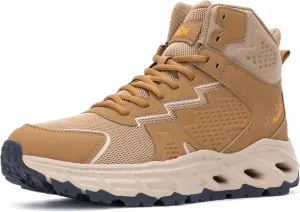 Men's Hiking Shoes Running Shoes Athletic High Top Sneakers Outdoor Three Holes Sneakers Fashion Breathable Non Slip Walking Footwear FALKON 1.0
