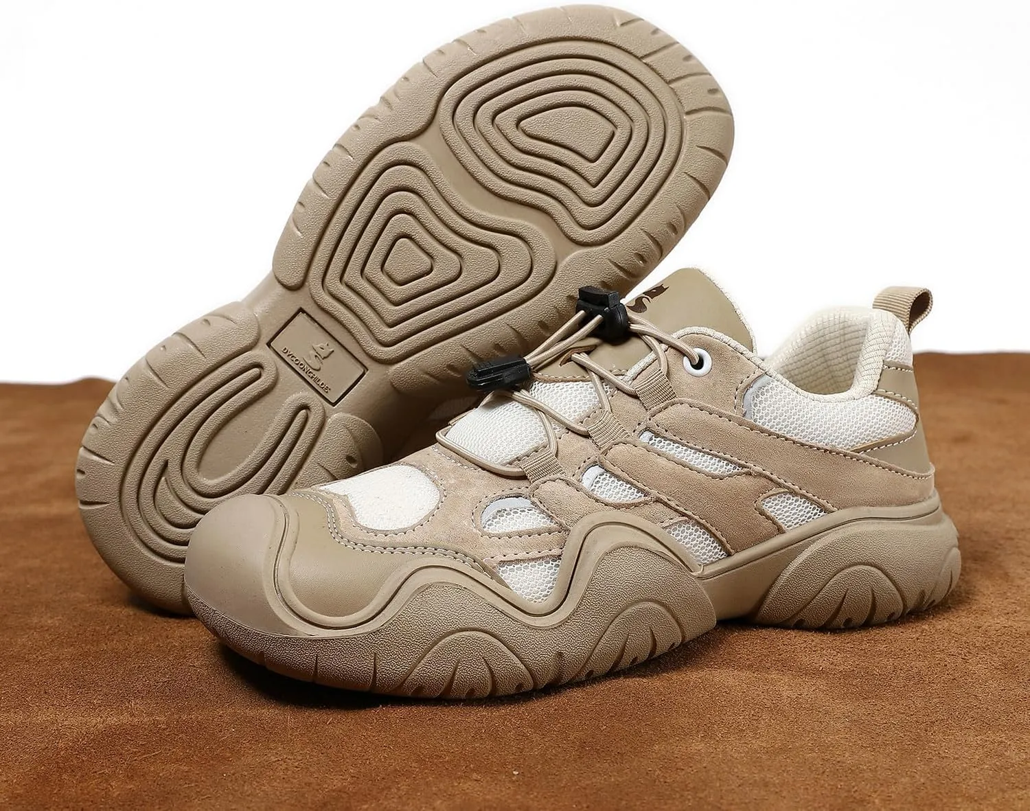 Men's Low Top Waterproof Hiking Shoes Trekking Trails Outdoor Non Slip Comfortable Sneakers