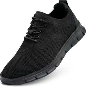 Mens Oxfords Lace-Up Lightweight Casual Walking Shoes Dress Shoes Fashion Sneakers Walking Shoes