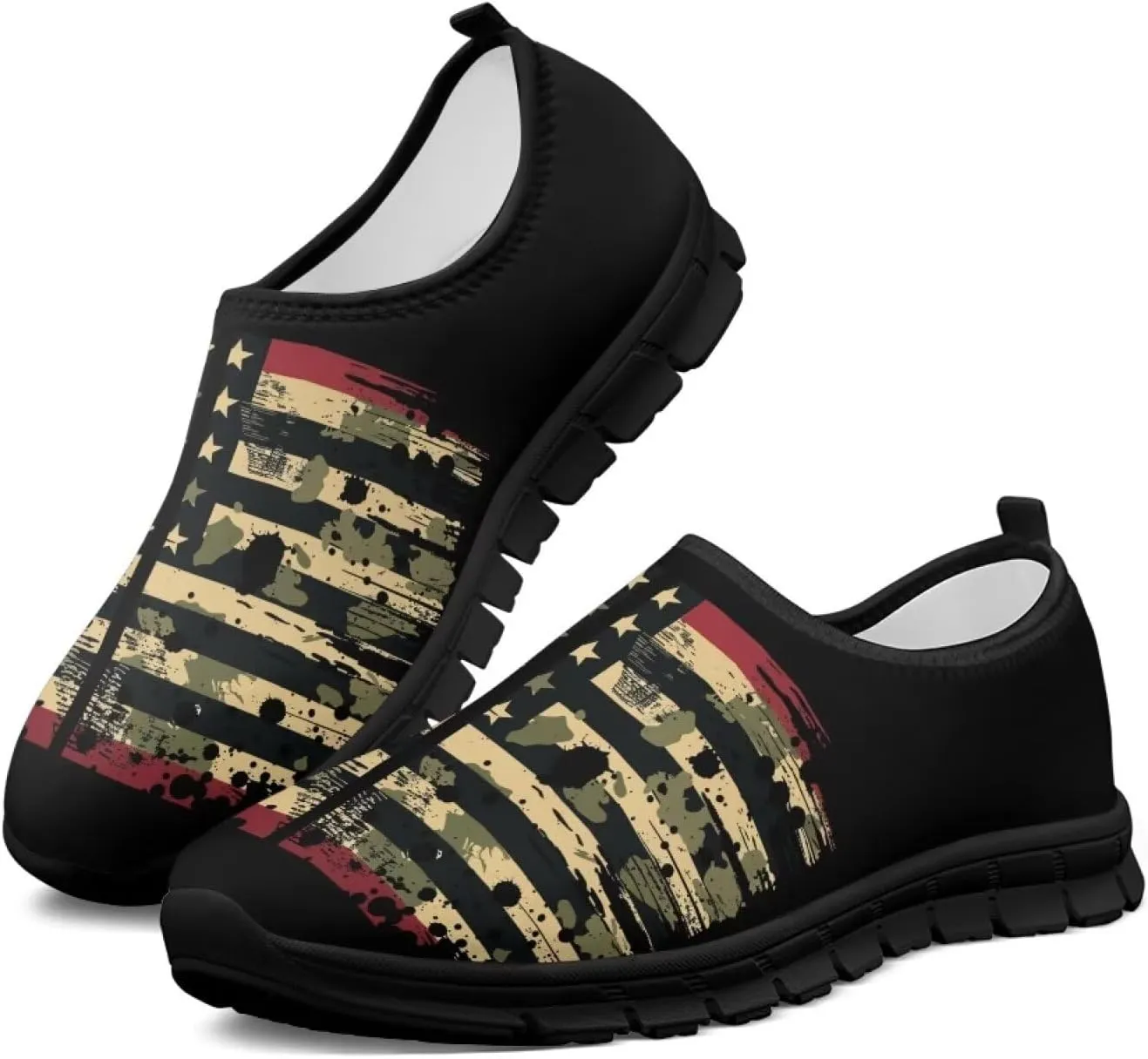 Mens Slip On Shoes Casual for Gym Exercise Shoes for Men Sneakers Size 5-14