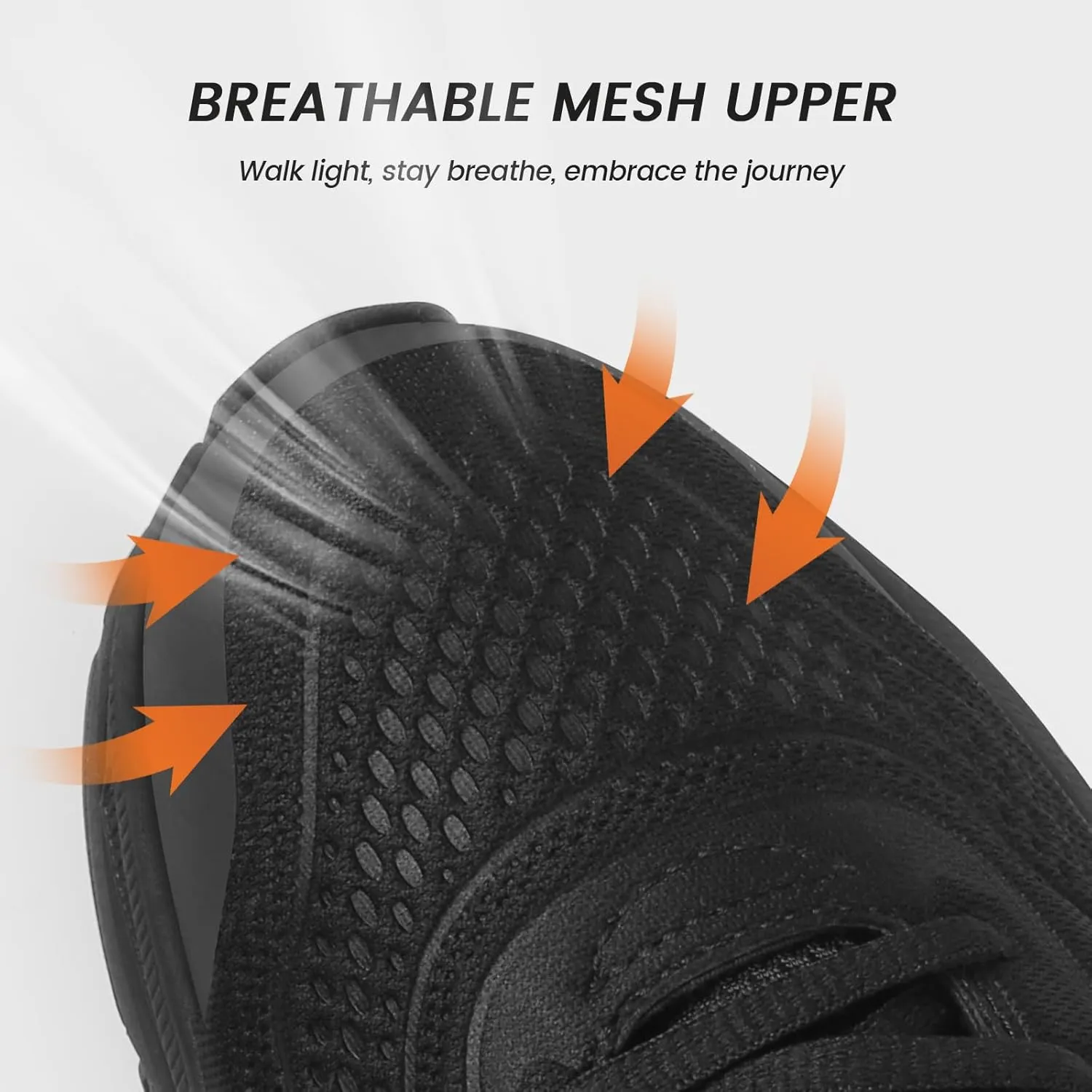 Mens Slip On Walking Shoes Running Tennis Shoes for Athletic Workout Gym Casual Non Slip Training Sneakers Breathable Knit Upper Indoor Outdoor