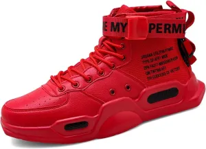 Men's Women's Walking Shoes Fashion High Top Sneakers Athletic Shoes Men's