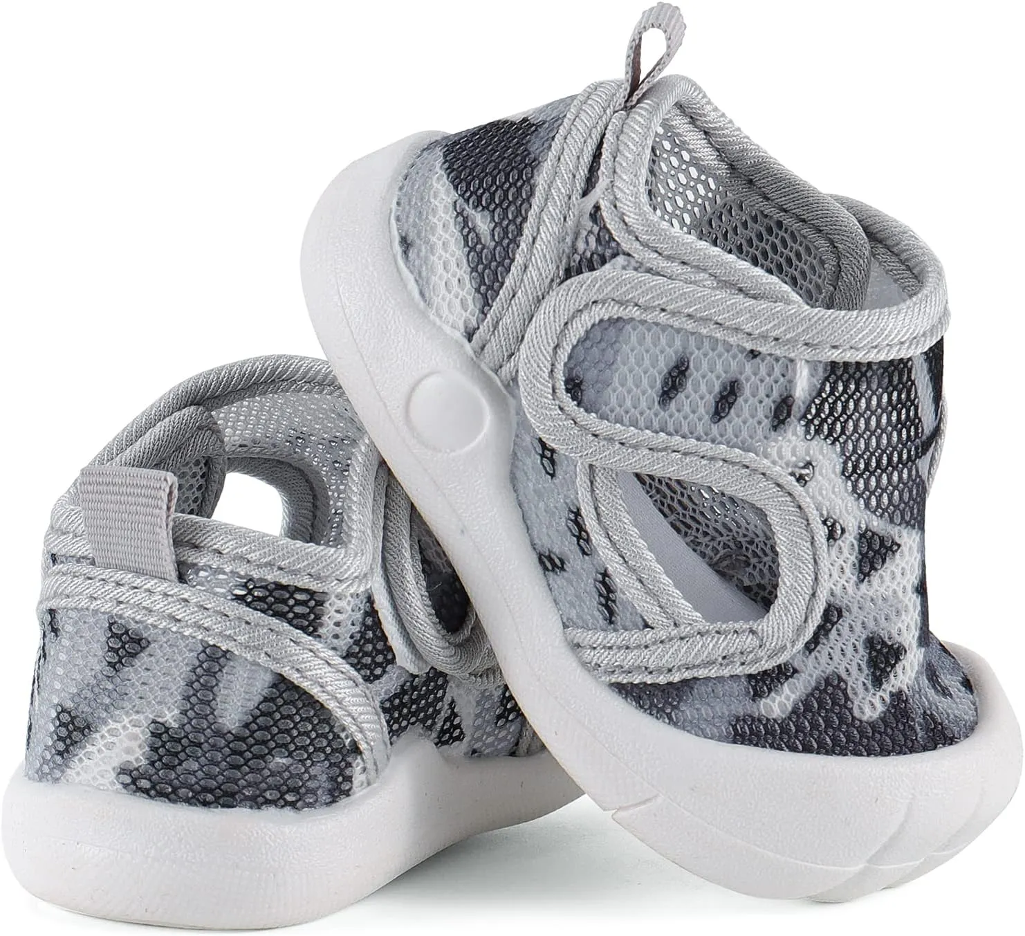 MK MATT KEELY Toddler Sandals Summer Kids Water Sandals Closed Toe Adjustable Water Shoes Outdoor Lightweight Beach Shower Shoes for Boys Girls