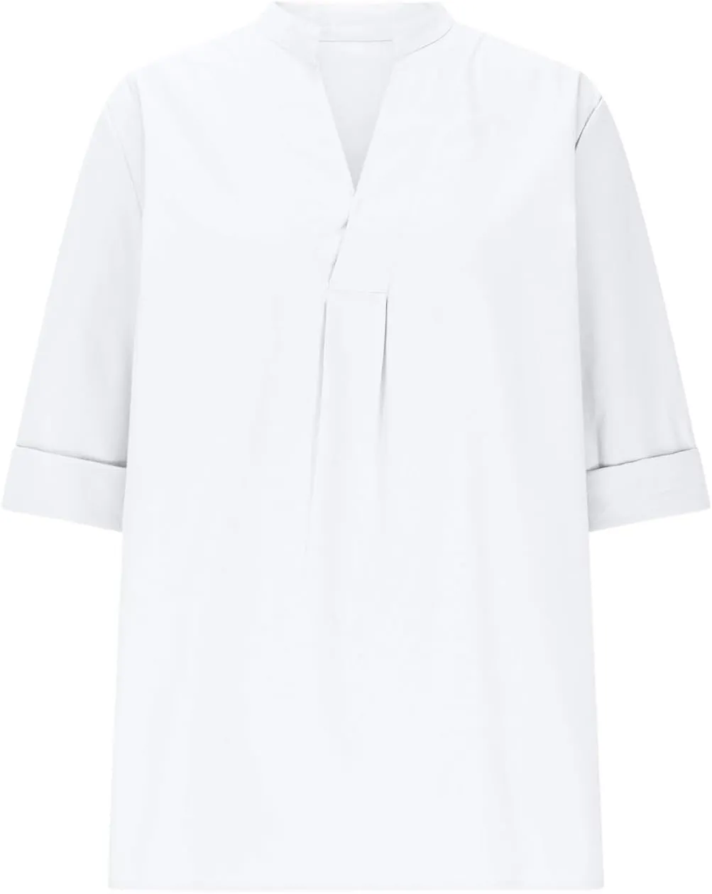 Oversized Shirts for Women Casual Slanted Button Vneck Short Sleeve Tshirt Thin Lightweight Breathable Summer Outfits