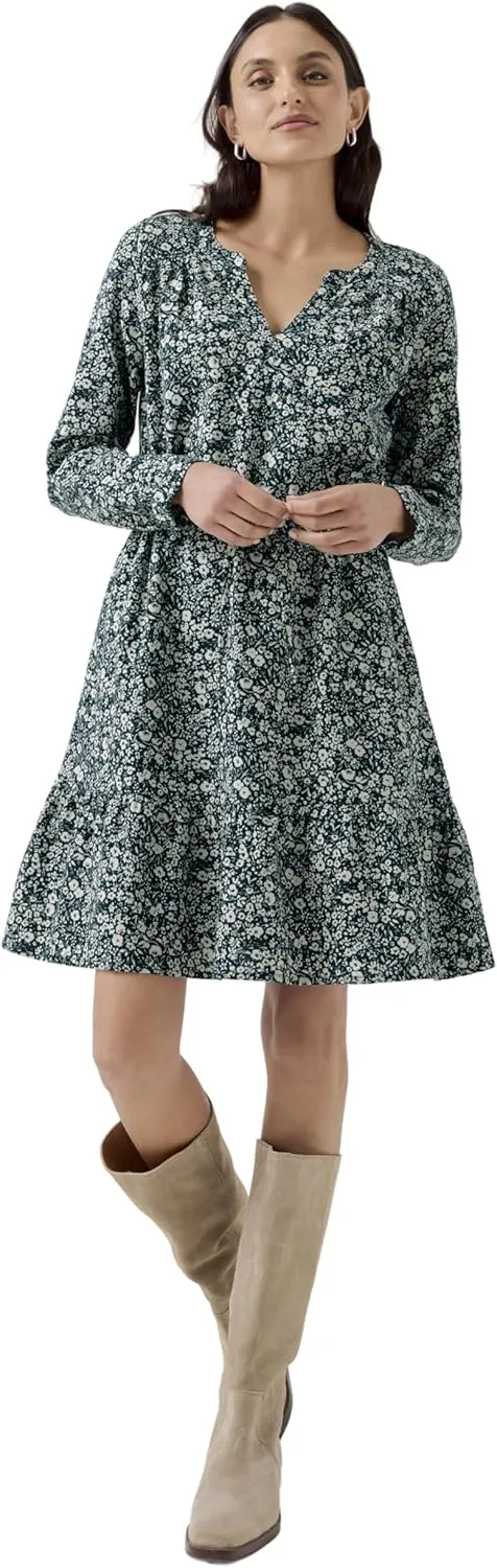 Pact Organic Cotton Women's Lightweight Tiered Dress