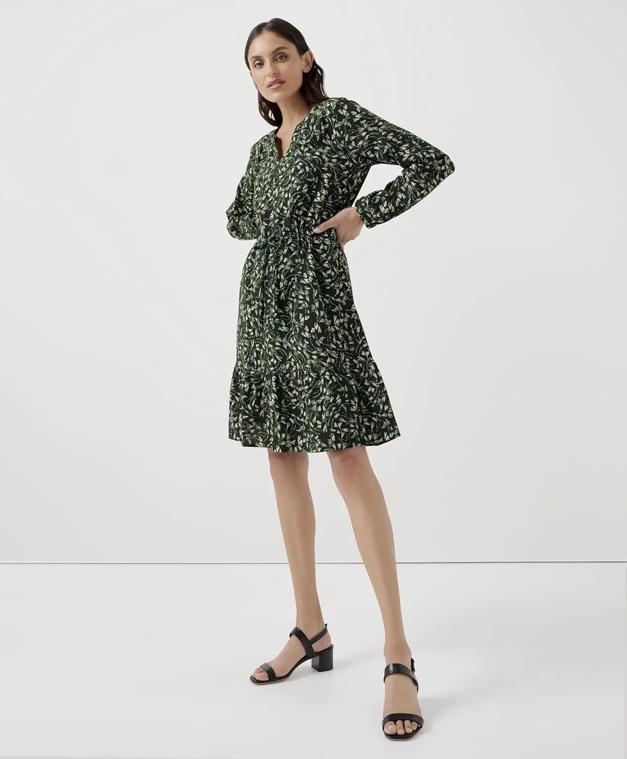 Pact Organic Cotton Women's Lightweight Tiered Dress