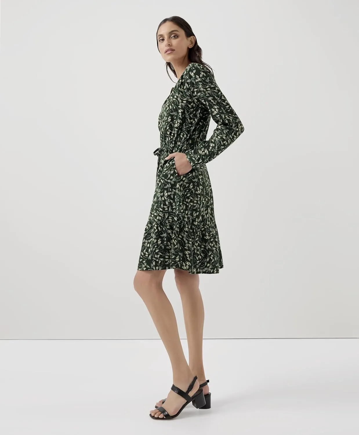 Pact Organic Cotton Women's Lightweight Tiered Dress