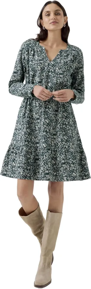 Pact Organic Cotton Women's Lightweight Tiered Dress