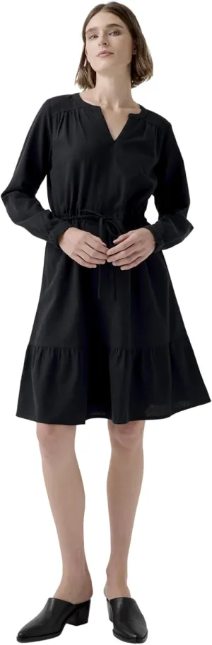 Pact Organic Cotton Women's Lightweight Tiered Dress
