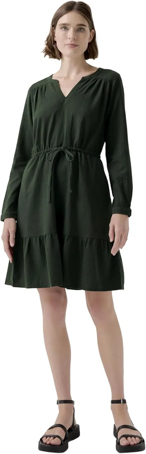 Pact Organic Cotton Women's Lightweight Tiered Dress