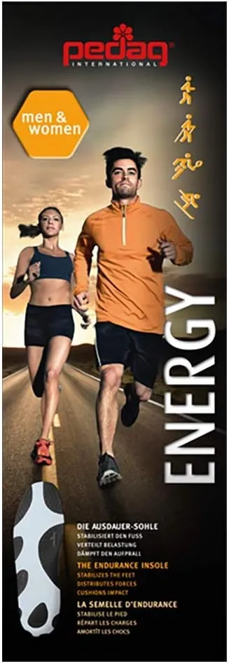 Pedag Energy – The Sole for More Performance and Dynamics (High Arch, US M13/15, EU 46/48)